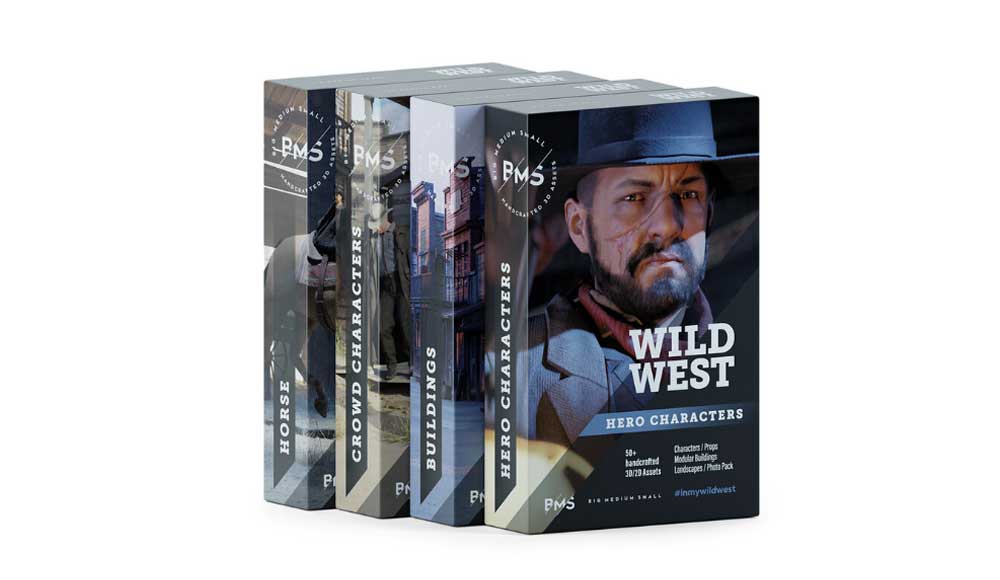 BigMediumSmall - WildWest Collection Bundle 1 BigMediumSmall - WildWest Collection Bundle