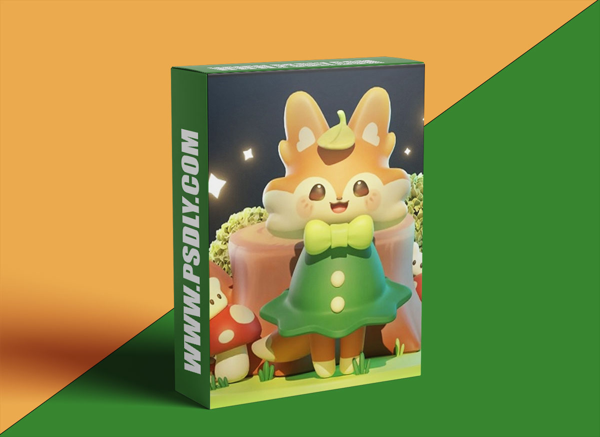 Class101 – Create Cute 3D Illustration with Blender 1 Class101 – Create Cute 3D Illustration with Blender