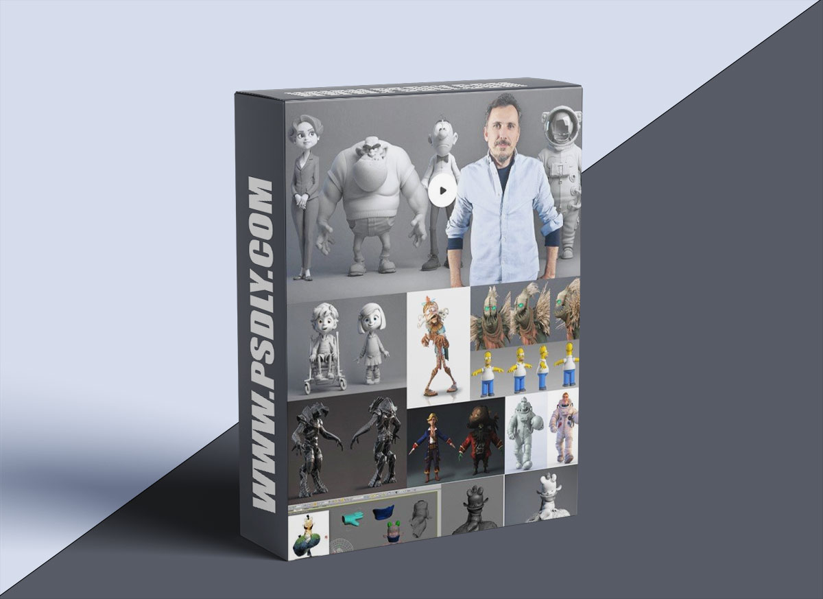 Domestika - Professional Modelling of 3D Cartoon Characters 1 Domestika - Professional Modelling of 3D Cartoon Characters
