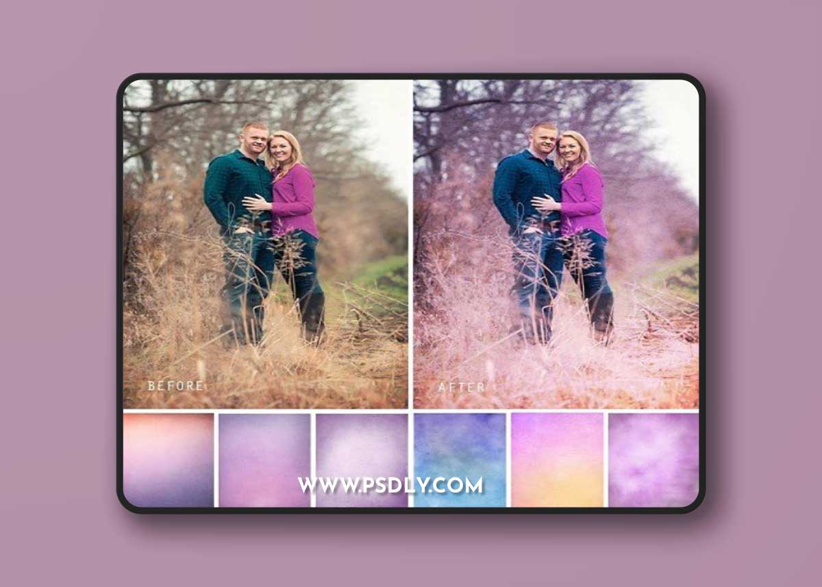Lavender Dream Texture Overlays 1 Lavender Dream Texture Overlays