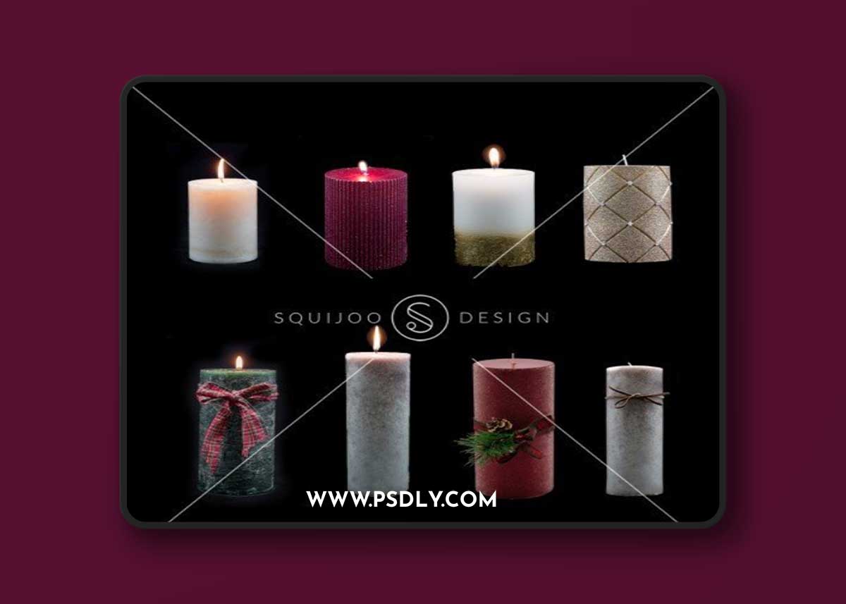 Squijoo - Candle overlays 1 Squijoo - Candle overlays