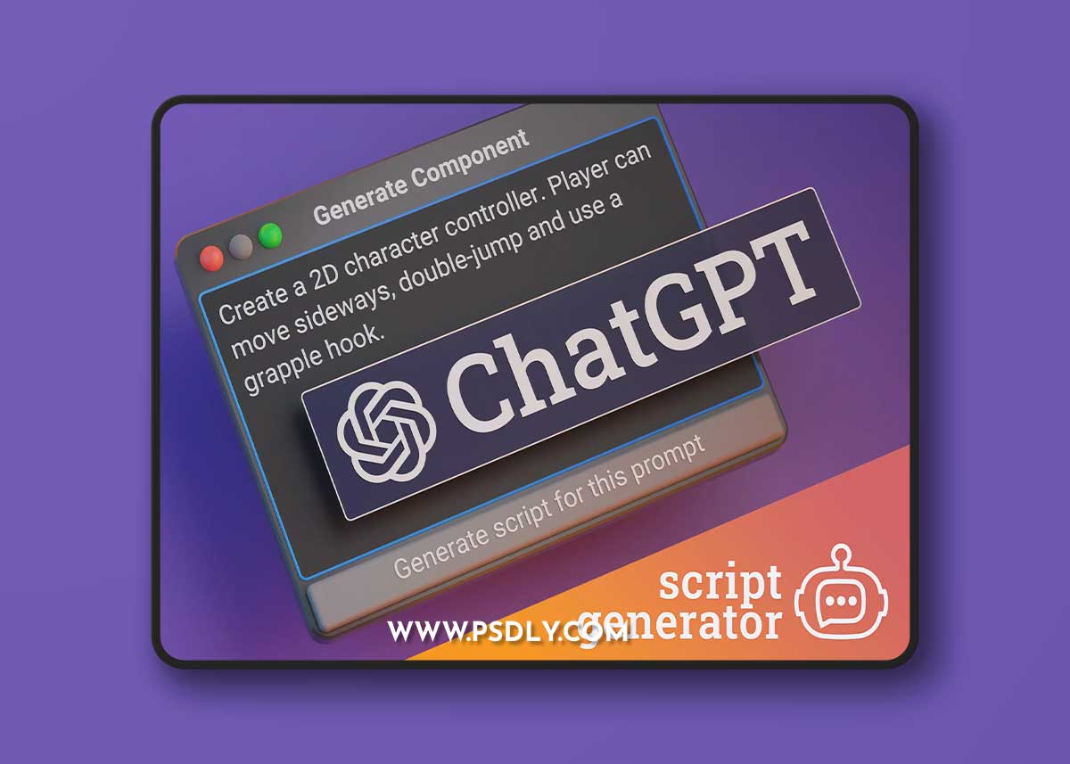 Unity Asset - ChatGPT Script Generator v2.2.5 1 Unity Asset - ChatGPT Script Generator v2.2.5