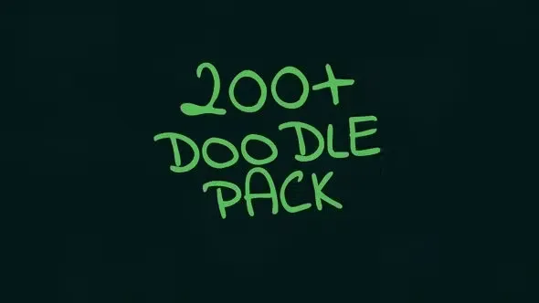 Videohive 200 Doodle Pack 25559704 1 Videohive 200 Doodle Pack 25559704