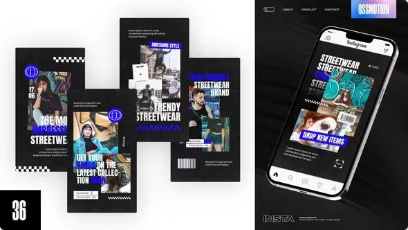 Videohive Action Powerful Streetwear Stories 44694736 1 Videohive Action Powerful Streetwear Stories 44694736