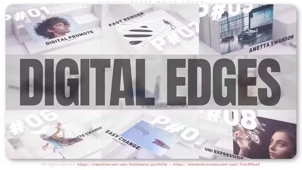 Videohive Digital Edges White Promo 45157924 1 Videohive Digital Edges White Promo 45157924