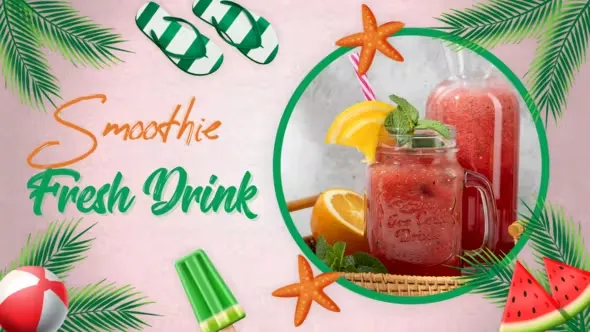 Videohive Fresh and Healthy Drink Promo 45149572 1 Videohive Fresh and Healthy Drink Promo 45149572