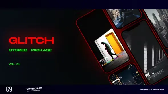 Videohive Glitch Stories Vol. 01 45152385 1 Videohive Glitch Stories Vol. 01 45152385