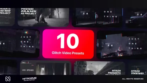 Videohive Glitch Typography Vol. 02 44892710 1 Videohive Glitch Typography Vol. 02 44892710