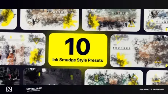Videohive Ink Smudge Typography Vol. 01 44856460 1 Videohive Ink Smudge Typography Vol. 01 44856460