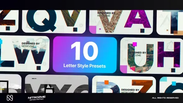 Videohive Letters Typography Vol. 01 44856483 1 Videohive Letters Typography Vol. 01 44856483