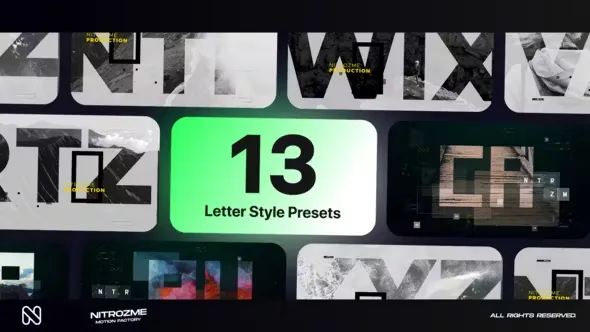 Videohive Letters Typography Vol. 02 44892470 1 Videohive Letters Typography Vol. 02 44892470