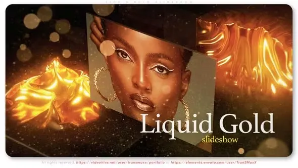 Videohive Liquid Gold Slideshow 45074610 1 Videohive Liquid Gold Slideshow 45074610