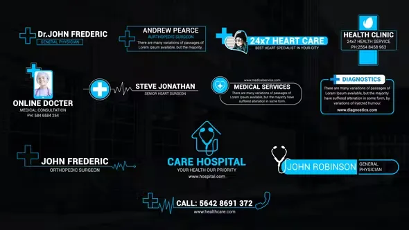 Videohive Medical Titles & Lower Thirds 45048560 1 Videohive Medical Titles & Lower Thirds 45048560