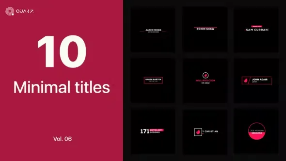 Videohive Minimal Titles Vol. 06 45193971 1 Videohive Minimal Titles Vol. 06 45193971