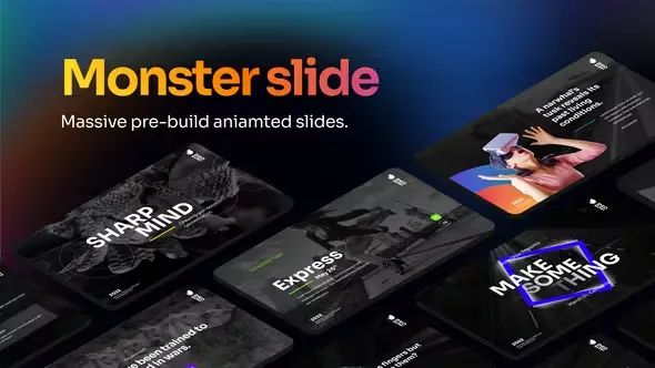 Videohive Monster Slide Aniamted Text Full Screen Background Video Display After Effect Template 44779087 1 Videohive Monster Slide Aniamted Text Full Screen Background Video Display After Effect Template 44779087