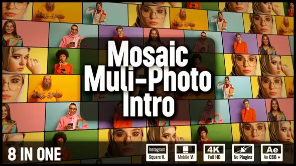 Videohive Mosaic Multi-Photo Intro 40655053 1 Videohive Mosaic Multi-Photo Intro 40655053