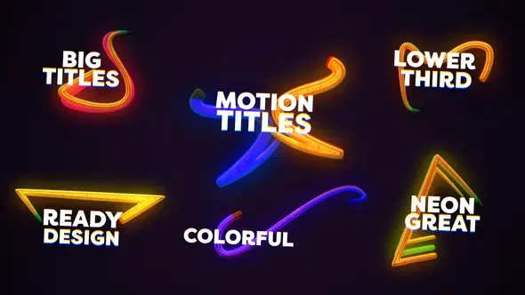 Videohive Neon Lower Thirds Big Titles 45193263 1 Videohive Neon Lower Thirds Big Titles 45193263