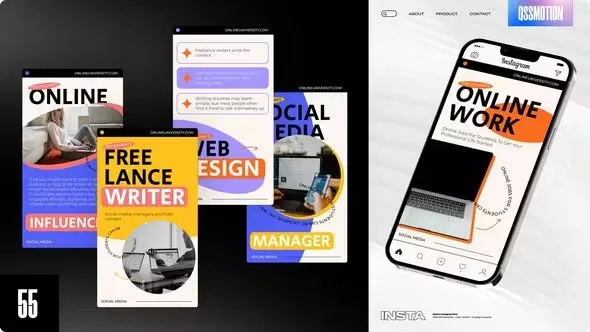 Videohive Online Work Instagram Stories 44872647 1 Videohive Online Work Instagram Stories 44872647