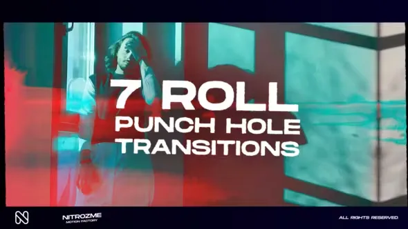Videohive Punch Hole Roll Transitions Vol. 02 44940708 1 Videohive Punch Hole Roll Transitions Vol. 02 44940708
