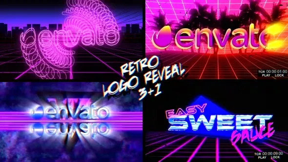 Videohive Retro Logo Reveal Pack Vol.1 19323162 1 Videohive Retro Logo Reveal Pack Vol.1 19323162