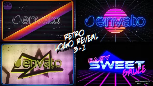 Videohive Retro Logo Reveal Pack Vol.2 19513192 1 Videohive Retro Logo Reveal Pack Vol.2 19513192