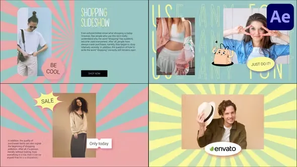 Videohive Retro Shopping Slideshow for After Effects 44755577 1 Videohive Retro Shopping Slideshow for After Effects 44755577