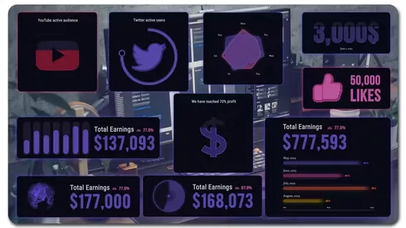 Videohive Social Media Infographics 45153391 1 Videohive Social Media Infographics 45153391