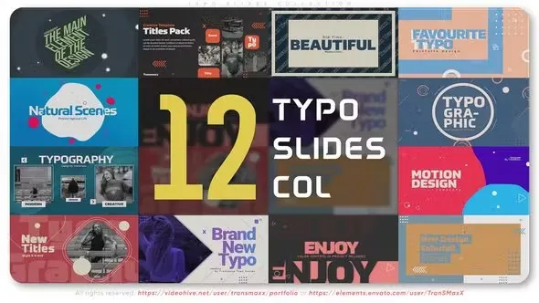 Videohive Typo Slides Collection 44942178 1 Videohive Typo Slides Collection 44942178