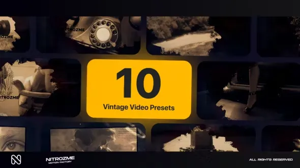 Videohive Vintage Typography Vol. 01 44856671 1 Videohive Vintage Typography Vol. 01 44856671