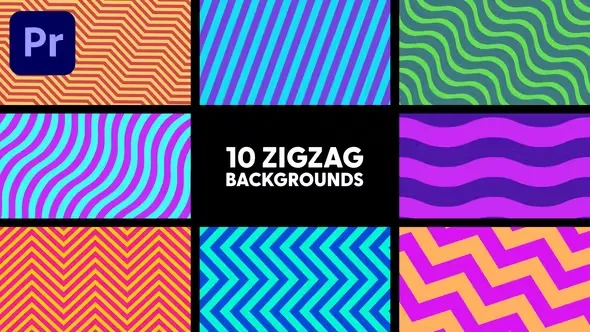 Videohive Zigzag Backgrounds 44752495 1 Videohive Zigzag Backgrounds 44752495
