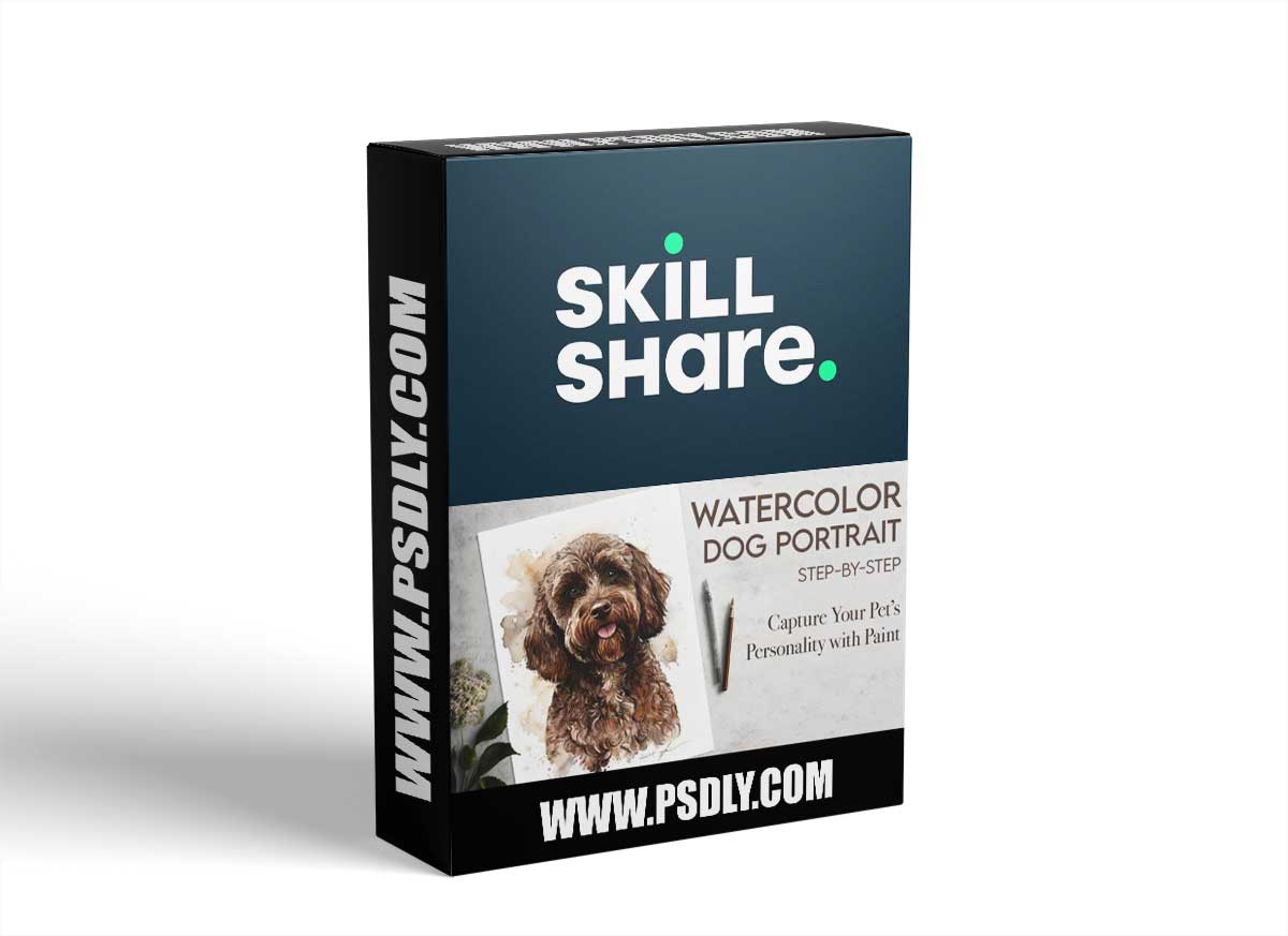 Watercolor Dog Portrait: A Step-by-Step Guide to Capturing A Pet’s Personality with Brush and Paint 1 Watercolor Dog Portrait: A Step-by-Step Guide to Capturing A Pet’s Personality with Brush and Paint