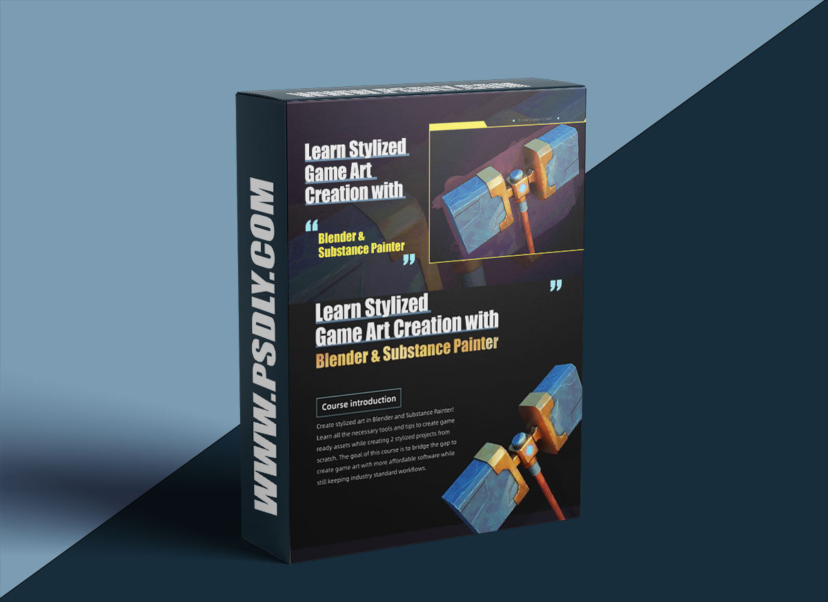 Wingfox – Learn Stylized Game Art Creation with Blender & Substance Painter 1 Wingfox – Learn Stylized Game Art Creation with Blender & Substance Painter
