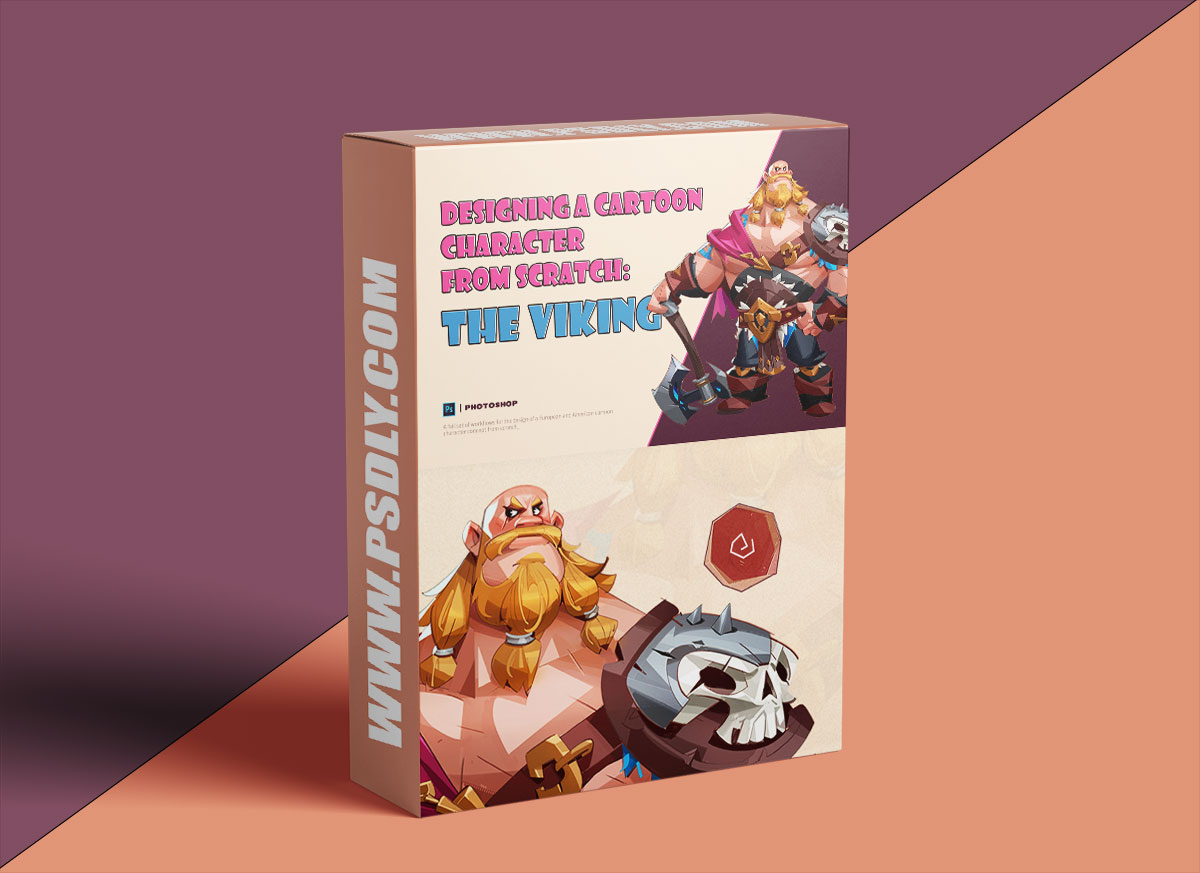 Wingfox – Designing a Cartoon Character from Scratch - The Viking with Lock Teng 1 Wingfox – Designing a Cartoon Character from Scratch - The Viking with Lock Teng