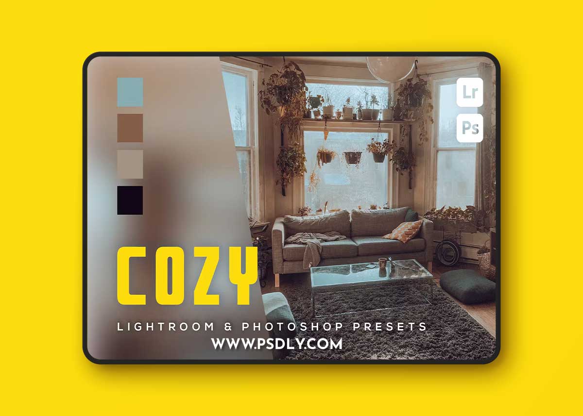 6 Cozy Lightroom and Photoshop Presets 1 6 Cozy Lightroom and Photoshop Presets