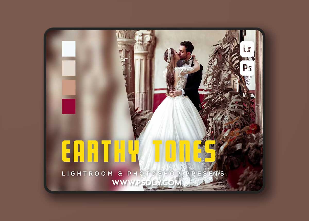 6 Earthy Tones Lightroom and Photoshop Presets 1 6 Earthy Tones Lightroom and Photoshop Presets