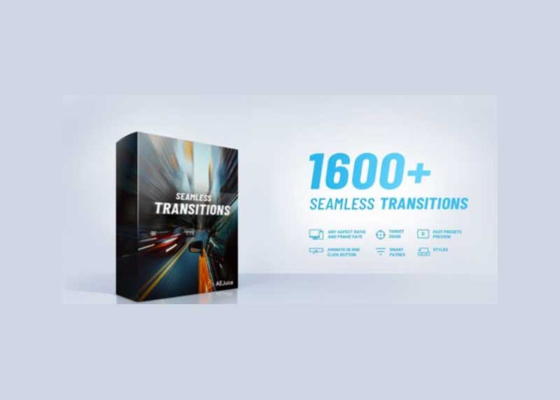 AEJuice - Seamless Transitions for After Effects and Premiere Pro 1 AEJuice - Seamless Transitions for After Effects and Premiere Pro