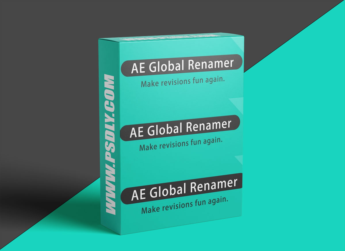Aescripts AE Global Renamer 2 v2.6.1 Win/Mac 1 Aescripts AE Global Renamer 2 v2.3.8 Win/Mac
