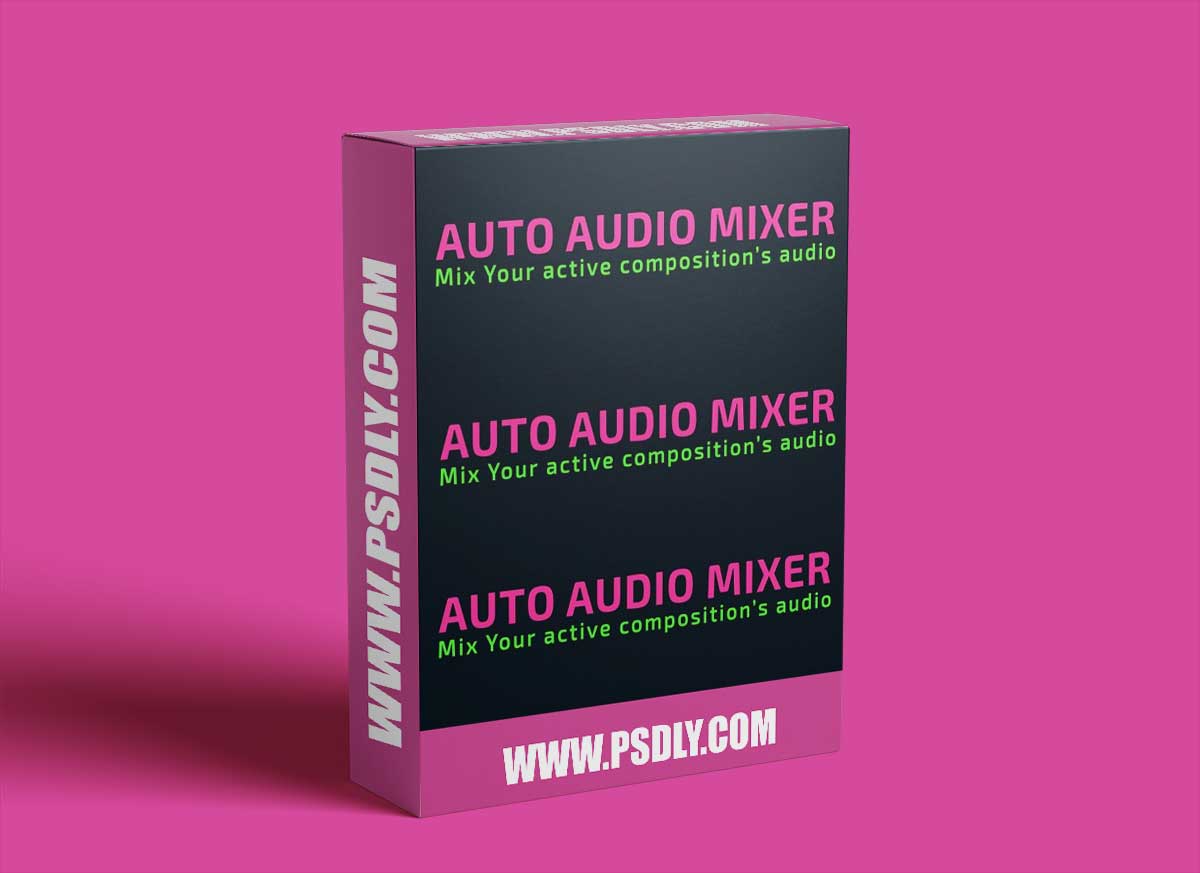 Aescripts Auto Audio Mixer v1.0.1 Win/Mac 1 Aescripts Auto Audio Mixer v1.0.1 Win/Mac