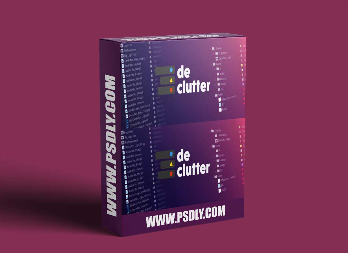 Aescripts Declutter v1.5.2 1 Aescripts Declutter v1.0.1 Win/Mac