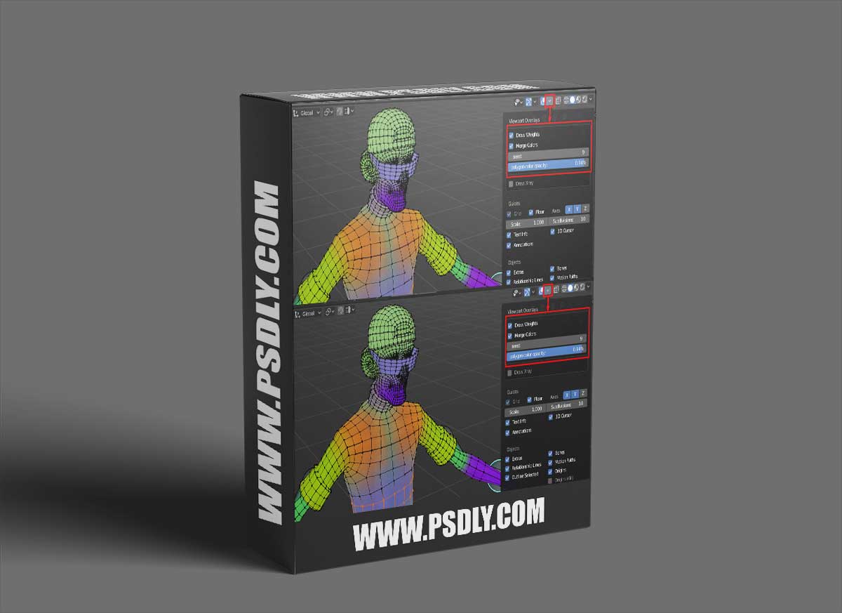 Blender - Weight Paint Tools 2.1.7 1 Blender - Weight Paint Tools 2.1.7