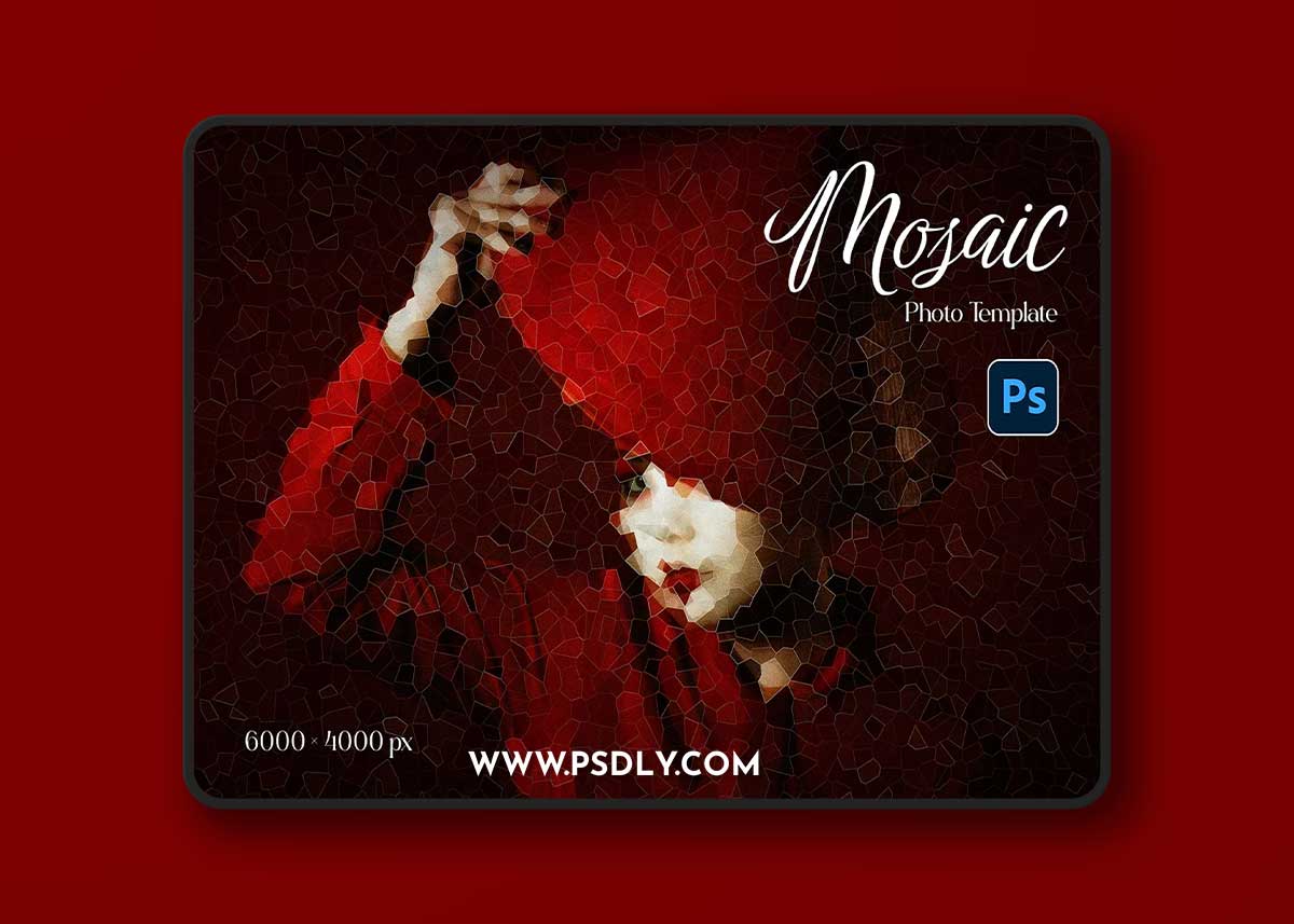 Creativemarket - Mosaic Photo Template 16532810 1 Creativemarket - Mosaic Photo Template 16532810