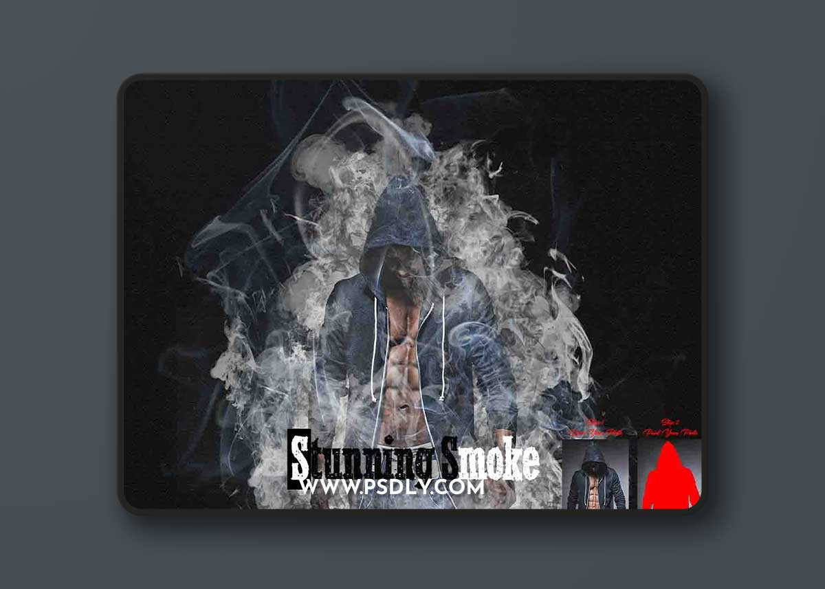 Creativemarket - Stunning Smoke Photoshop Action 1 Creativemarket - Stunning Smoke Photoshop Action