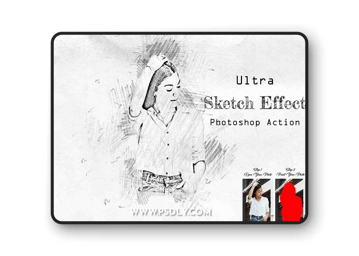 Creativemarket - Ultra Sketch Effect Photoshop Action 16488416 1 Creativemarket - Ultra Sketch Effect Photoshop Action 16488416