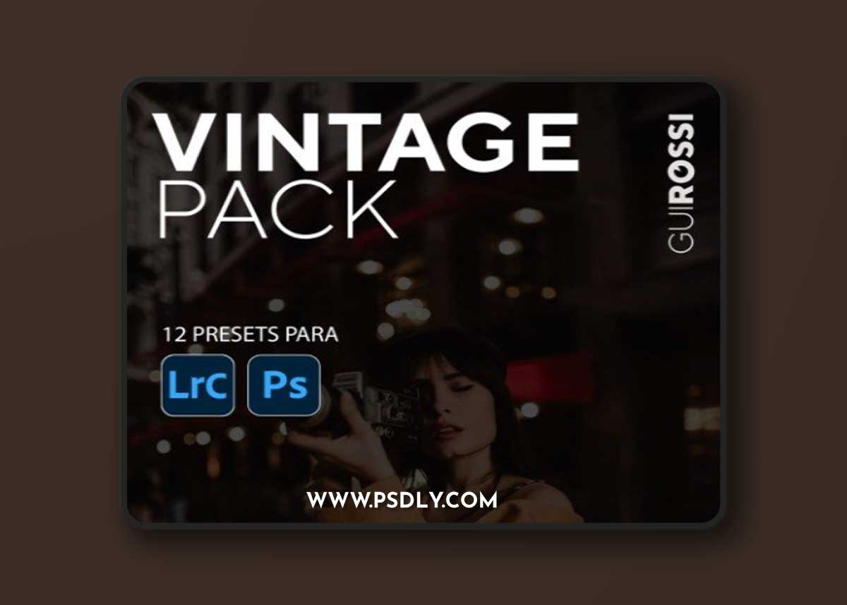 GUI ROSSI - Vintage Presets Pack 1 GUI ROSSI - Vintage Presets Pack