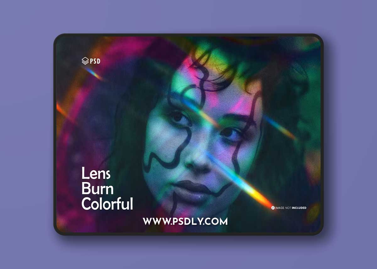 Lens Burn Colorful Photo Effect 1 Lens Burn Colorful Photo Effect