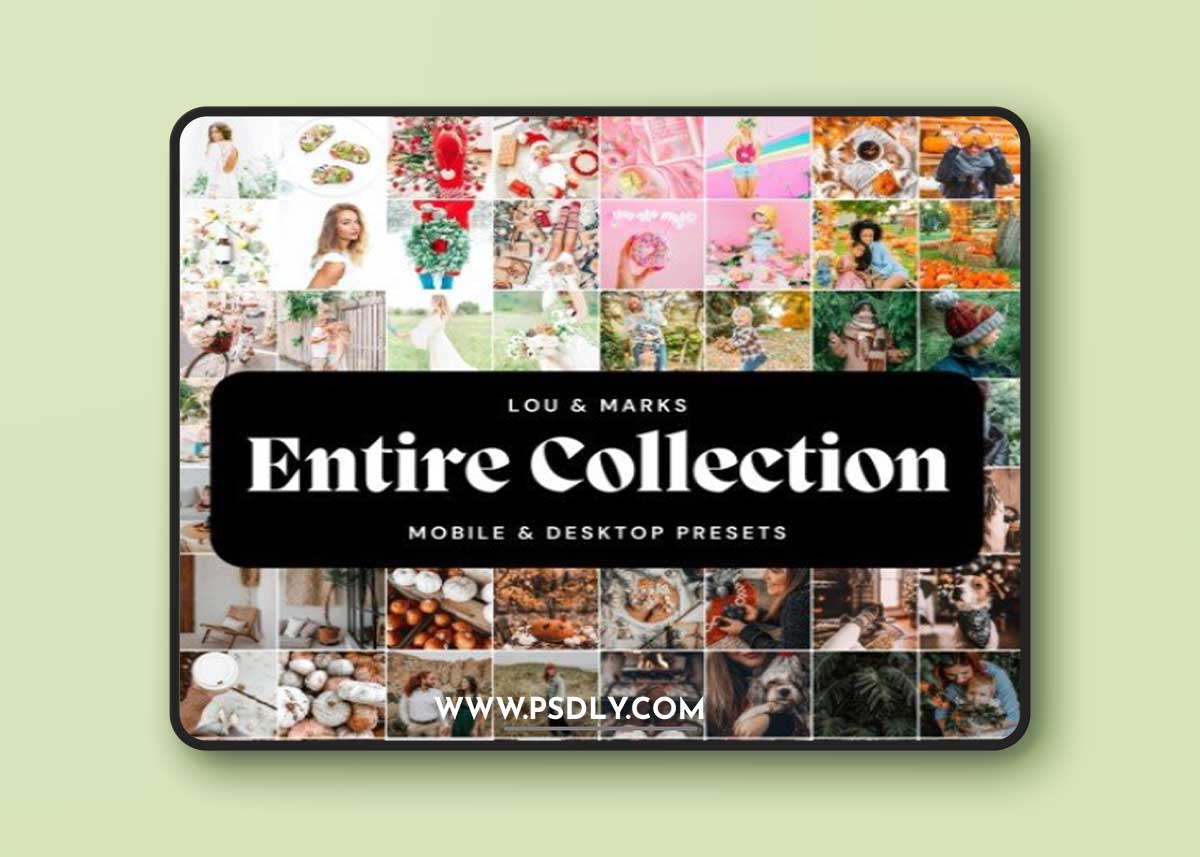 Lou & Marks - Entire Shop Preset Bundle 1 Lou & Marks - Entire Shop Preset Bundle