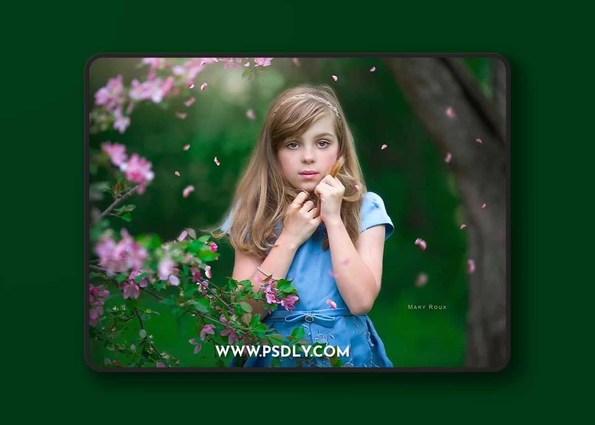 Portrait Pizzaz: Botanical Floral & Leaf Overlays 1 Portrait Pizzaz: Botanical Floral & Leaf Overlays