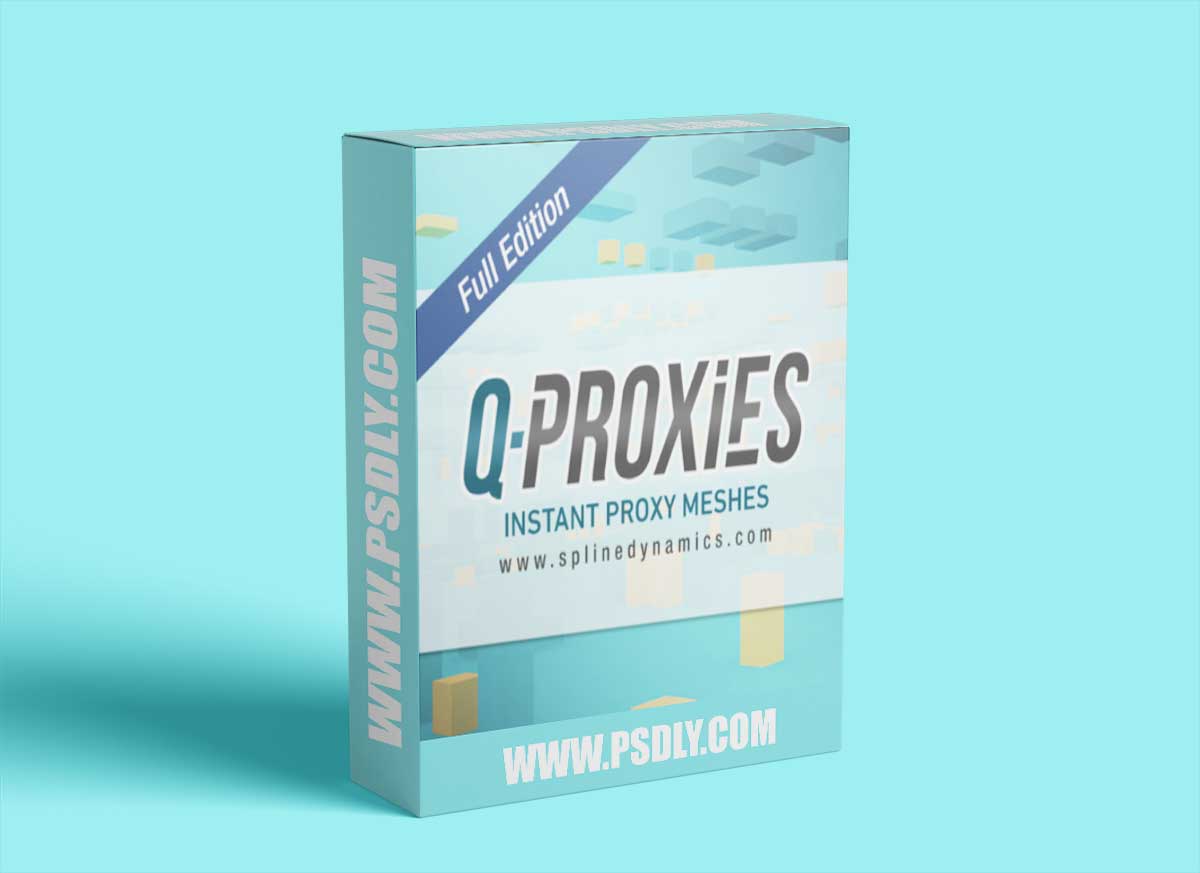 Q-Proxies v1.20 for 3dsMax 1 Q-Proxies v1.20 for 3dsMax