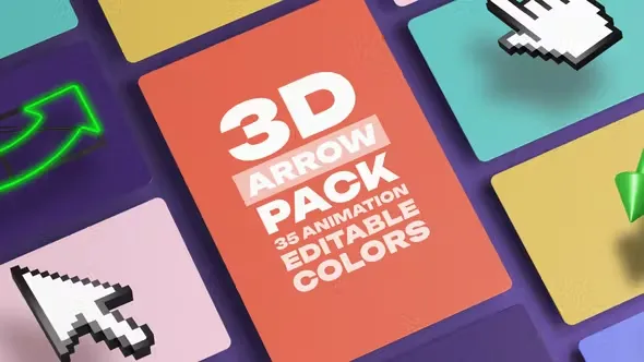 Videohive 3D Arrow Pack 45423598 1 Videohive 3D Arrow Pack 45423598