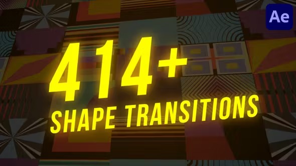 Videohive 414+ Shape Transitions for After Effects 45372489 1 Videohive 414+ Shape Transitions for After Effects 45372489